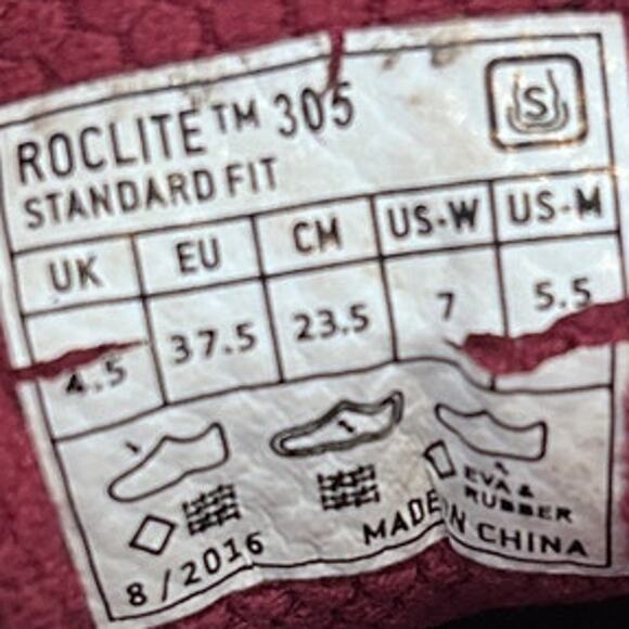 Inov-8 - Roclite 305 Standard Fit - Athletic Shoes - Green/Blue - Women's - 7 - Picture 9 of 9